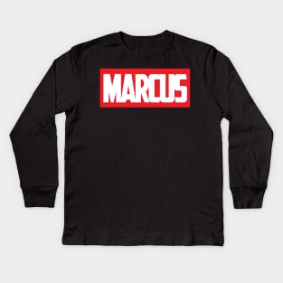 Marcus Marvel Kids Long Sleeve T-Shirt